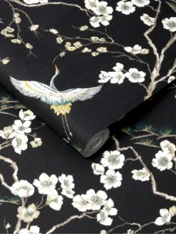 Sublime Japan Black / Green Wallpaper -Oleu Furniture Shop Q36PD SQ5 0000000029 MULTI RSr
