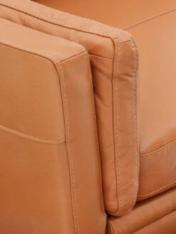 Very Home Lincoln Leather 3 Seater Sofa 10 Very Home Lincoln Leather 3 Seater Sofa -Oleu Furniture Shop Q446D SQ5 0000001886 PUMPKIN SLd