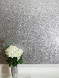 ARTHOUSE Sequin Sparkle Silver Wallpaper -Oleu Furniture Shop Q6XVP SQ3 0000000035 SILVER SLd1