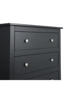 Julian Bowen Radley 4 Drawer Chest - Anthracite -Oleu Furniture Shop Q74HA SQ6 0000000833 ANTHRACITE GREY SLd2