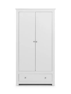 Julian Bowen Radley 2 Door Combination Wardrobe - White 13 Julian Bowen Radley 2 Door Combination Wardrobe - White -Oleu Furniture Shop Q74HD SQ5 0000014729 SURF WHITE SLd1