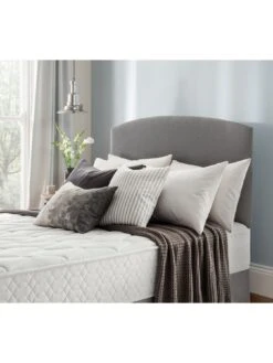 Silentnight Sienna Fabric Padded Headboard -Oleu Furniture Shop Q99V7 SQ4 0000003969 SLATE GREY SLd