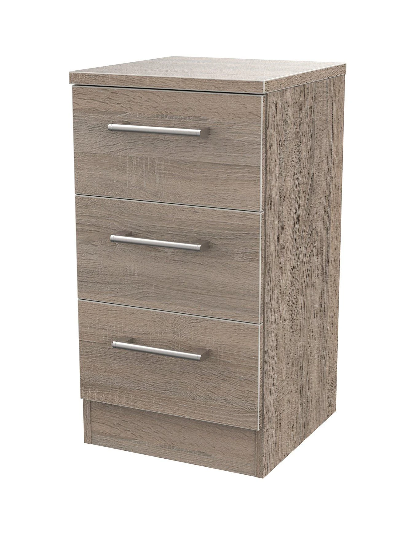 SWIFT Halton Ready Assembled 3 Drawer Bedside Chest - FSC® Certified 5 SWIFT Halton Ready Assembled 3 Drawer Bedside Chest - FSC® Certified - Image 3