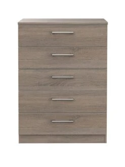SWIFT Halton Ready Assembled 5 Drawer Chest - FSC® Certified