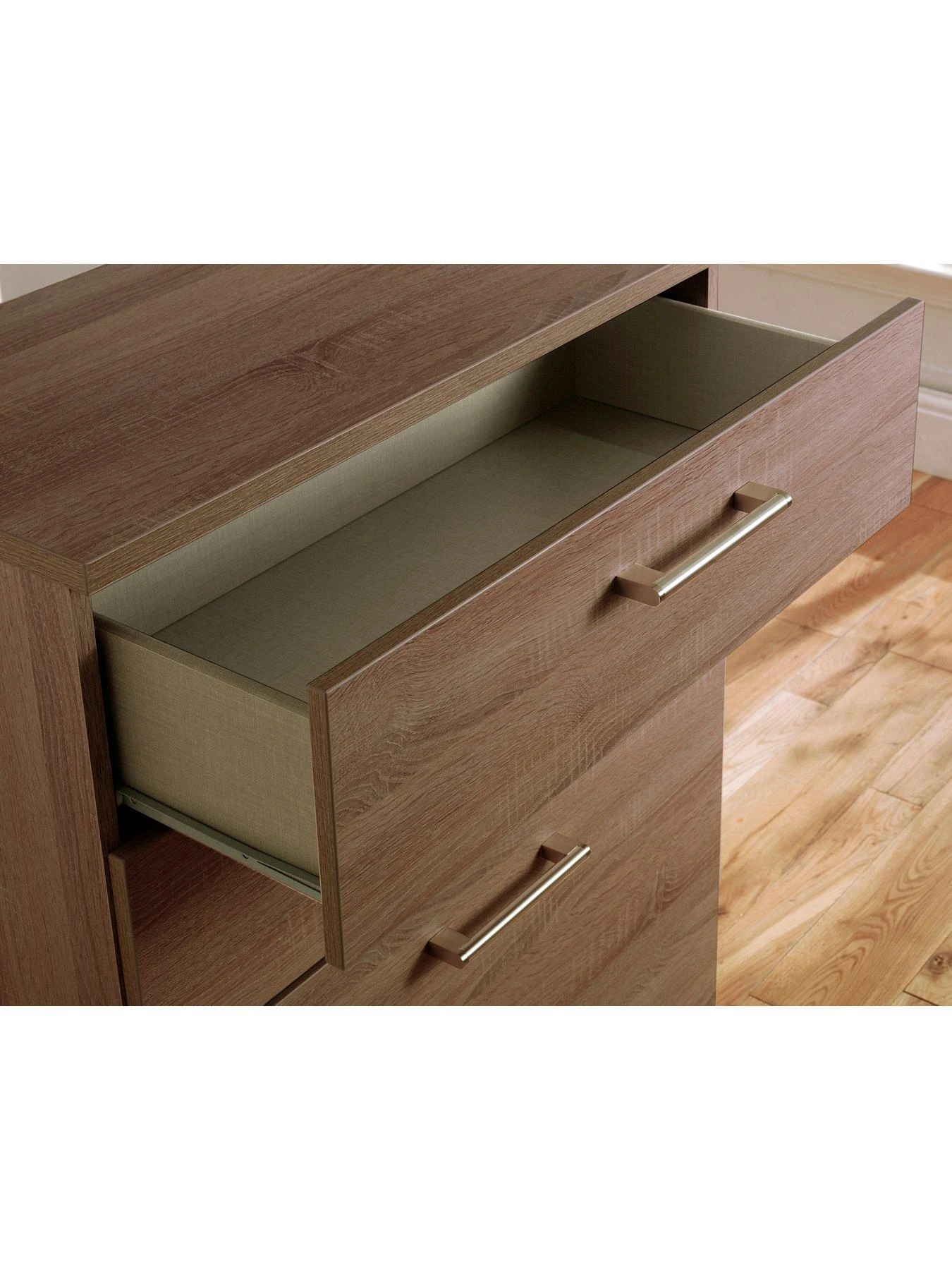 SWIFT Halton Ready Assembled 5 Drawer Chest - FSC® Certified 6 SWIFT Halton Ready Assembled 5 Drawer Chest - FSC® Certified - Image 4