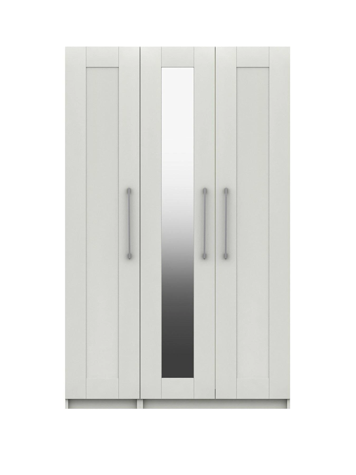 One Call Regal Part Assembled 3 Door Mirrored Wardrobe 3 One Call Regal Part Assembled 3 Door Mirrored Wardrobe