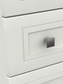 One Call Harris Ready Assembled 4 + 4 Drawer Chest -Oleu Furniture Shop Q9PLR SQ4 0000000013 WHITE SLd