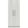 One Call Regal 2 Door Ready Assembled Wardrobe 1 One Call Regal 2 Door Ready Assembled Wardrobe -Oleu Furniture Shop Q9PN6 SQ1 0000000559 WHITE GLOSS SLf