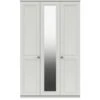 One Call Harris Part Assembled 3 Door Mirrored Wardrobe 2 One Call Harris Part Assembled 3 Door Mirrored Wardrobe -Oleu Furniture Shop Q9PNQ SQ1 0000000013 WHITE SLf
