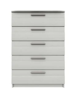One Call Taylor Ready Assembled 5 Drawer Chest