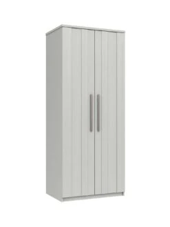 One Call Taylor Ready Assembled 2 Door Wardrobe -Oleu Furniture Shop Q9QWP SQ6 0000000013 WHITE SLd2