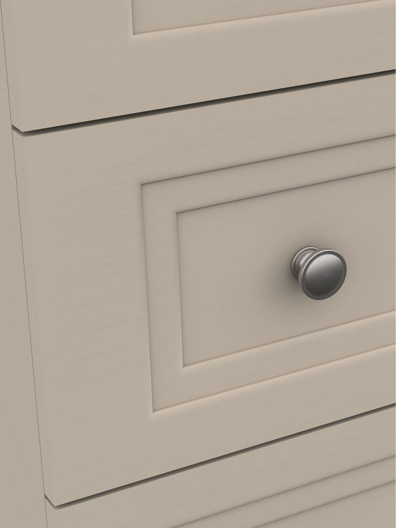 One Call Reid 3 Piece Ready Assembled Package - 5 Drawer Chest And 2 Bedside Cabinets 5 One Call Reid 3 Piece Ready Assembled Package - 5 Drawer Chest And 2 Bedside Cabinets - Image 3