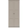 One Call Reid Ready Assembled 2 Door Wardrobe 1 One Call Reid Ready Assembled 2 Door Wardrobe -Oleu Furniture Shop Q9QYH SQ1 0000000179 TAUPE SLf