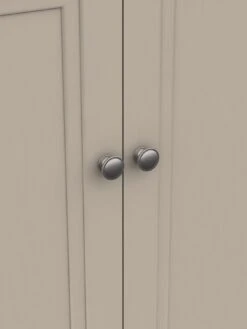 One Call Reid Ready Assembled 2 Door Wardrobe -Oleu Furniture Shop Q9QYH SQ6 0000000179 TAUPE SLd2