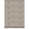 One Call Reid Ready Assembled 5 Drawer Chest -Oleu Furniture Shop Q9QYJ SQ1 0000000179 TAUPE SLf