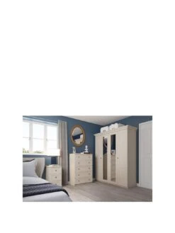 One Call Reid Ready Assembled 5 Drawer Chest -Oleu Furniture Shop Q9QYJ SQ3 0000000179 TAUPE SLa