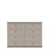 One Call Reid Ready Assembled 4 + 4 Drawer Chest 1 One Call Reid Ready Assembled 4 + 4 Drawer Chest -Oleu Furniture Shop Q9QYL SQ1 0000000179 TAUPE SLf