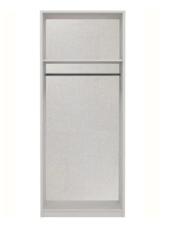 One Call Smyth Ready Assembled 2 Door Wardrobe -Oleu Furniture Shop Q9VFJ SQ5 0000014757 DARK GREY TAUPE SLd1