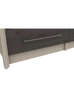 One Call Smyth Ready Assembled 4 + 4 Drawer Chest -Oleu Furniture Shop Q9VHR SQ4 0000014757 DARK GREY TAUPE SLd