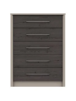 One Call Smyth Ready Assembled 5 Drawer Chest