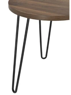 Dorel Home Owen Round Side Table - Walnut Effect -Oleu Furniture Shop QAPD4 SQ4 0000000007 WALNUT SLd