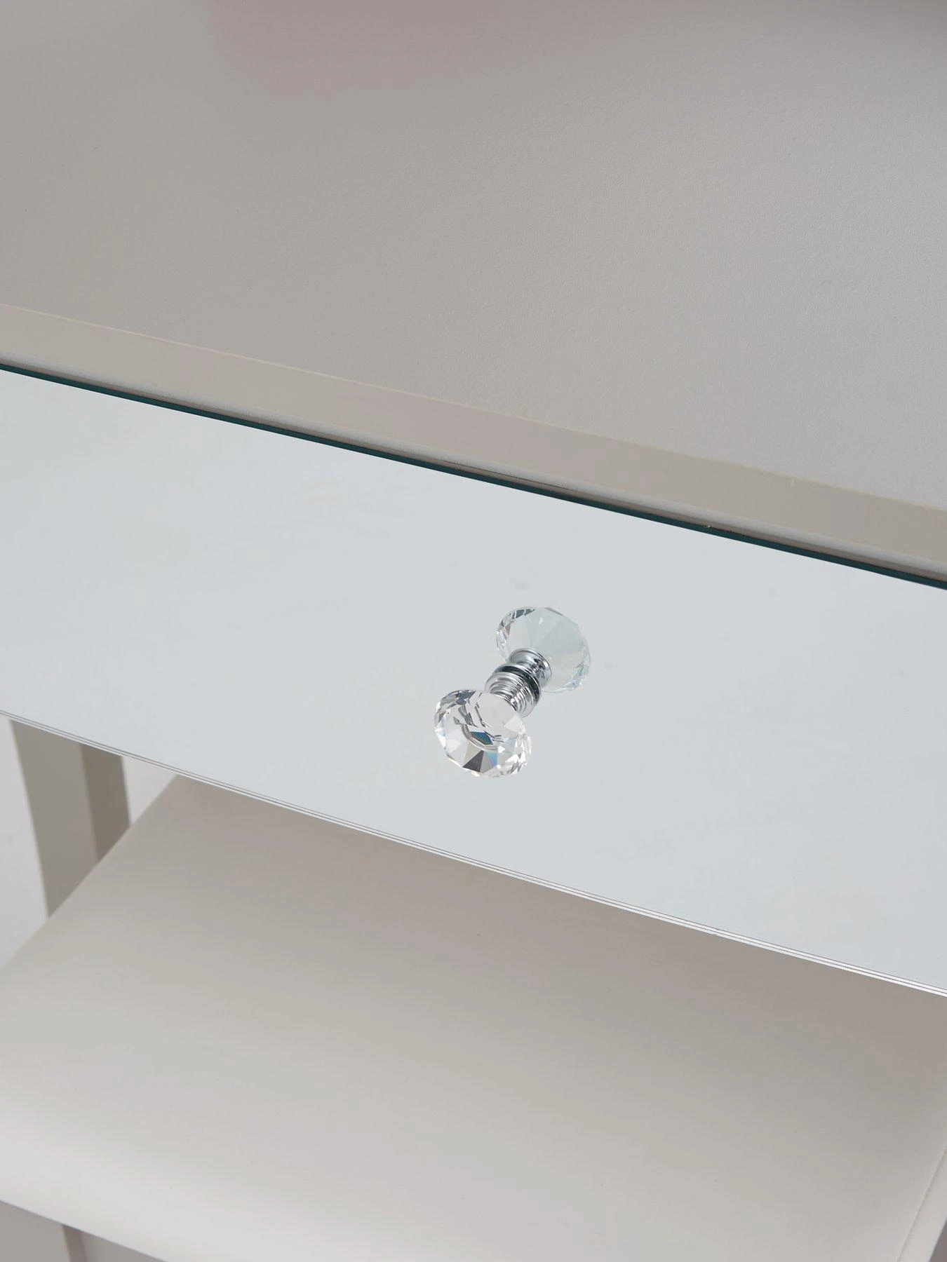 Very Home Sandy Mirrored Dressing Table And Stool Set 7 Very Home Sandy Mirrored Dressing Table And Stool Set - Image 5