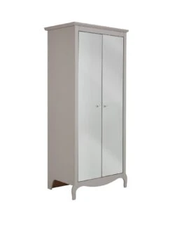Very Home Sandy 2 Door Mirrored Wardrobe -Oleu Furniture Shop QAYG3 SQ3 0000014410 GREY MIRROR SLa