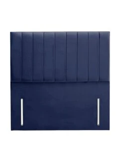 Shire Beds Liberty Velvet Divan Headboard - Navy 10 Shire Beds Liberty Velvet Divan Headboard - Navy -Oleu Furniture Shop QDDJR SQ4 0000000048 NAVY SLd