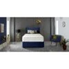 Shire Beds Liberty 1000 Pocket Pillow Top Divan Bed With Storage Options - Excludes Headboard -Oleu Furniture Shop QDDNG SQ1 0000000048 NAVY RSr