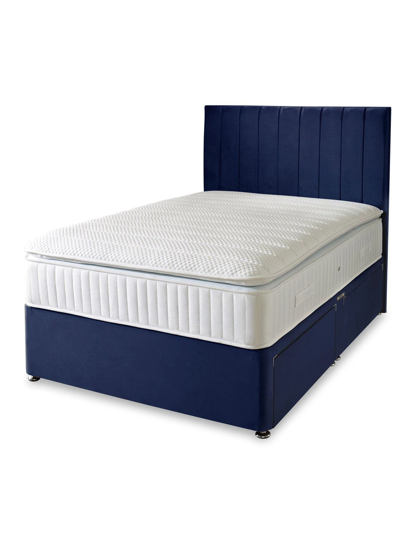 Shire Beds Liberty 1000 Pocket Pillow Top Divan Bed With Storage Options - Excludes Headboard 5 Shire Beds Liberty 1000 Pocket Pillow Top Divan Bed With Storage Options - Excludes Headboard - Image 3
