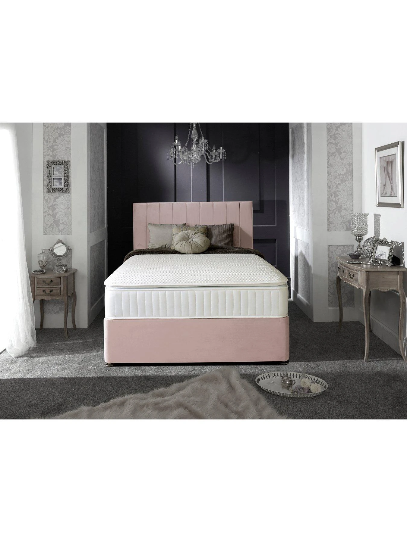 Shire Beds Liberty 1000 Pocket Pillowtop Divan Bed With Storage Options - Excludes Headboard 3 Shire Beds Liberty 1000 Pocket Pillowtop Divan Bed With Storage Options - Excludes Headboard