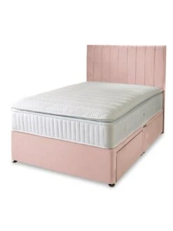 Shire Beds Liberty 1000 Pocket Pillowtop Divan Bed With Storage Options - Excludes Headboard 9 Shire Beds Liberty 1000 Pocket Pillowtop Divan Bed With Storage Options - Excludes Headboard -Oleu Furniture Shop QDDNR SQ4 0000000591 BLUSH SLd