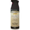 Rust-Oleum Matt Black Universal Metal And All Surface Paint - 400ml