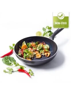 GreenPan Torino Healthy Ceramic Non-Stick 28 Cm Wok -Oleu Furniture Shop QEFQT SQ3 0000000088 NO COLOR SLd1