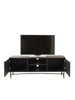 Very Home Cooper TV Unit - Fits Up To 60 Inch TV -Oleu Furniture Shop QEQGF SQ4 0000000007 WALNUT SLd