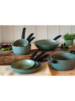 Prestige Non-stick Induction Frypan - 28 cm -Oleu Furniture Shop QF69P SQ6 0000000047 GREEN SLd4