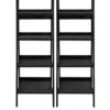 Dorel Home Set Of 2 Lawrence Ladder Bookcases 2 Dorel Home Set Of 2 Lawrence Ladder Bookcases -Oleu Furniture Shop QFVPM SQ1 0000000004 BLACK SLf