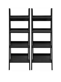Dorel Home Set Of 2 Lawrence Ladder Bookcases