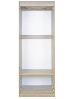 SWIFT Halton Ready Assembled 2 Drawer, 2 Door Wardrobe - FSC® Certified 14 SWIFT Halton Ready Assembled 2 Drawer, 2 Door Wardrobe - FSC® Certified -Oleu Furniture Shop QFVPQ SQ7 0000000558 DARK OAK DGy