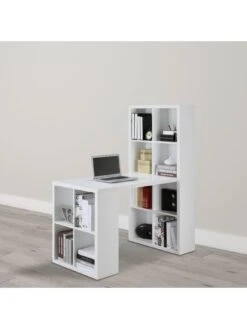 Dorel Home London Hobby Desk -Oleu Furniture Shop QFVPX SQ3 0000000013 WHITE SLd