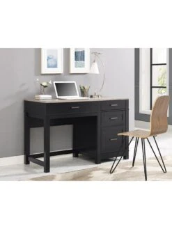 Dorel Home Carver Lift Up Desk - Black