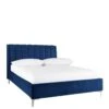 Michelle Keegan Home Phoebe Bed Frame & Headboard - Navy -Oleu Furniture Shop QFWRF SQ1 0000000048 NAVY SLa