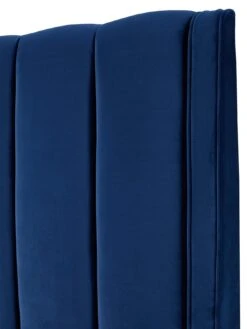 Michelle Keegan Home Phoebe Bed Frame & Headboard - Navy -Oleu Furniture Shop QFWRF SQ4 0000000048 NAVY SLd1