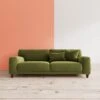 Swoon Edes Fabric 3 Seater Sofa -Oleu Furniture Shop QGJ6N SQ1 0000001997 FERN SLf