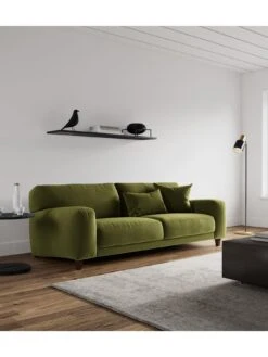 Swoon Edes Fabric 3 Seater Sofa 12 Swoon Edes Fabric 3 Seater Sofa -Oleu Furniture Shop QGJ6N SQ5 0000001997 FERN SLb