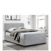 Julian Bowen Capri Fabric Bed Frame With Drawers 2 Julian Bowen Capri Fabric Bed Frame With Drawers -Oleu Furniture Shop QHA3F SQ1 0000000005 GREY SLa
