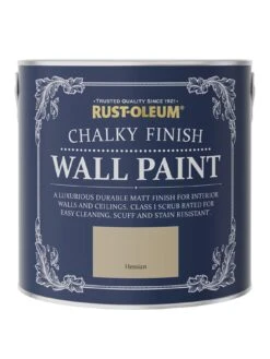 Rust-Oleum Chalky Finish 2.5-litre Wall Paint – Hessian