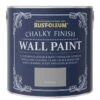Rust-Oleum Chalky Finish 2.5-litre Wall Paint – Pitch Grey