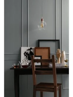 Rust-Oleum Chalky Finish 2.5-litre Wall Paint – Pitch Grey -Oleu Furniture Shop QHT3H SQ3 0000015053 PITCH GREY SLd1