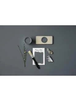 Rust-Oleum Chalky Finish 2.5-litre Wall Paint – Marine Grey -Oleu Furniture Shop QHT3K SQ3 0000015055 MARINE GREY SLd1
